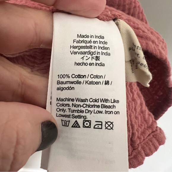 Madewell Lightspun Butterfly Square-Neck Mini Dress Romantic Boho gauze - Picture 5 of 6